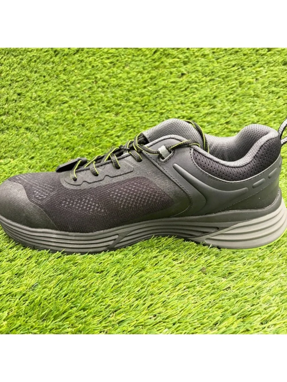 Georgia Boot DuraBlend Sport Mens Size 11.5 Black Composite Nano Toe Work Shoes